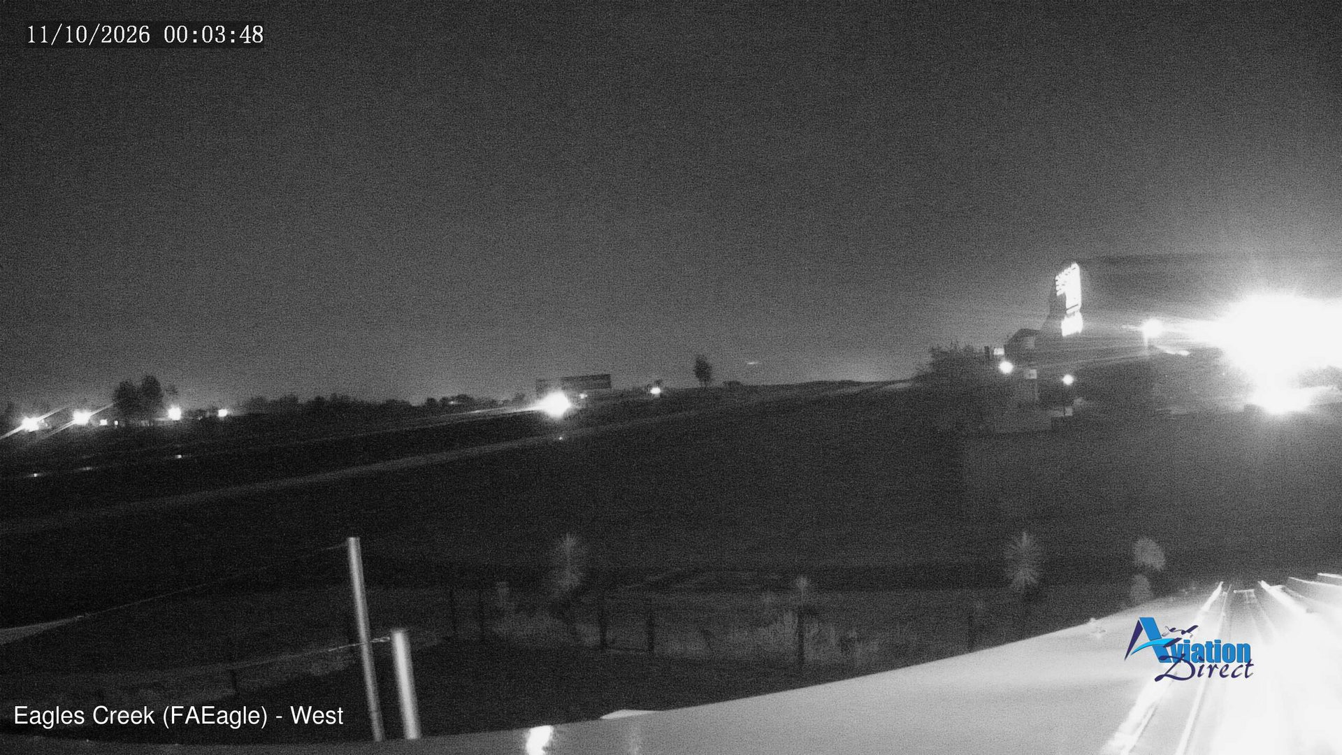 time-lapse frame, Eagles Creek - West webcam