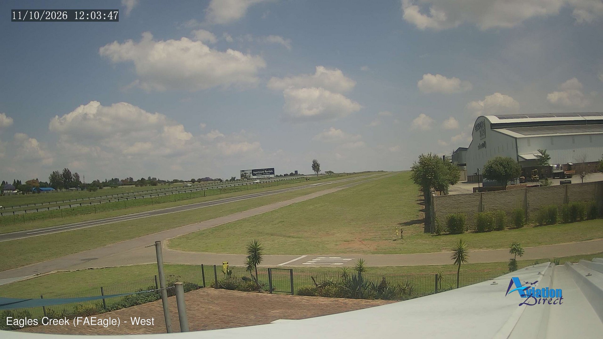 view from Eagles Creek - West on 2026-10-11