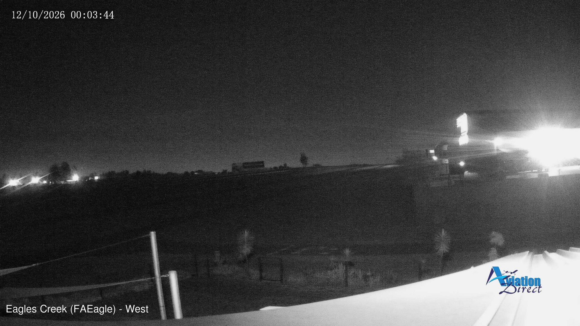 time-lapse frame, Eagles Creek - West webcam
