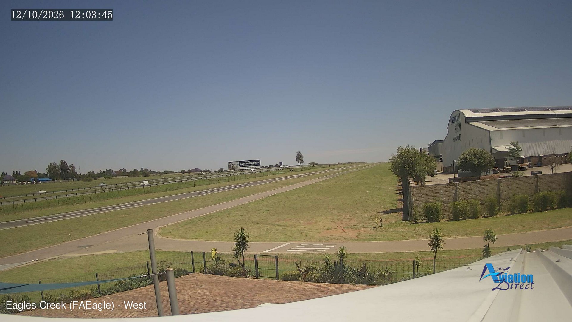 view from Eagles Creek - West on 2026-10-12