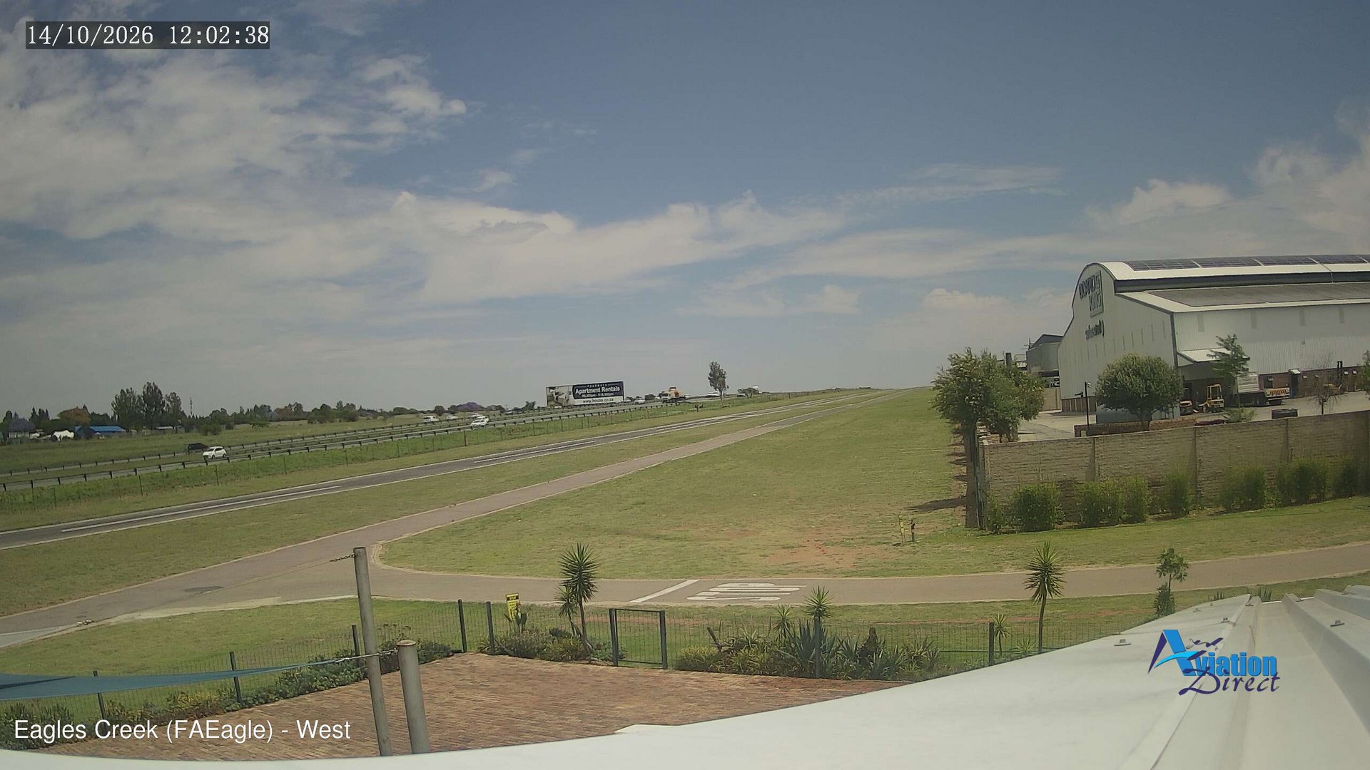 view from Eagles Creek - West on 2026-10-14