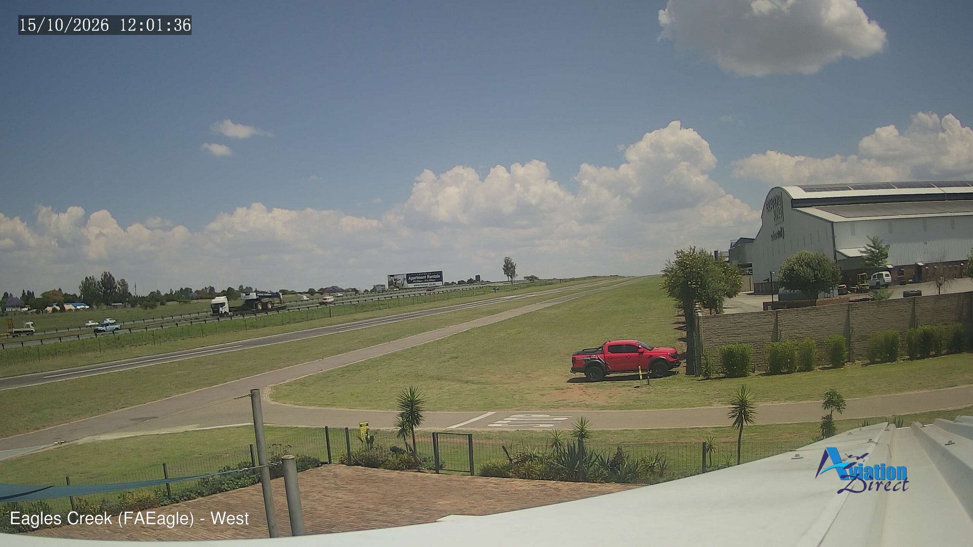 view from Eagles Creek - West on 2026-10-15