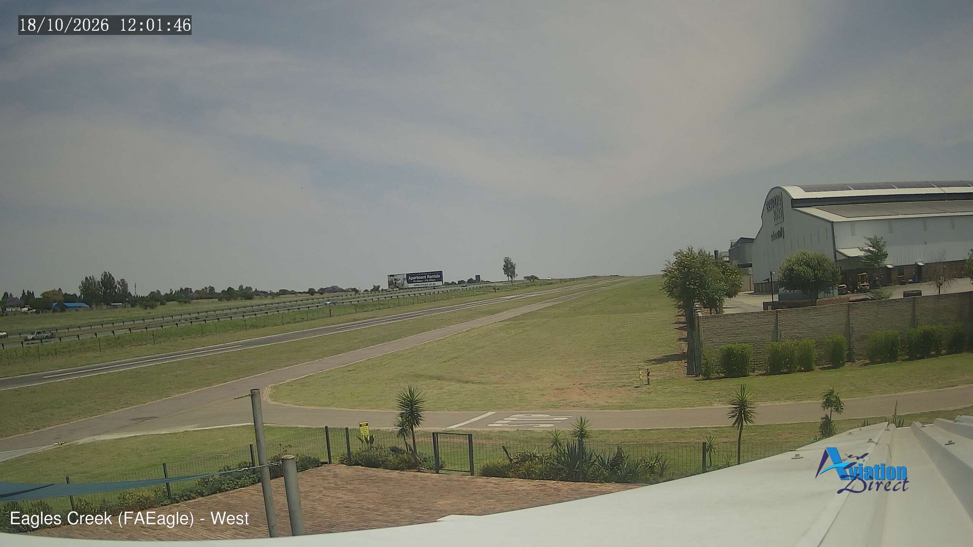 view from Eagles Creek - West on 2026-10-18