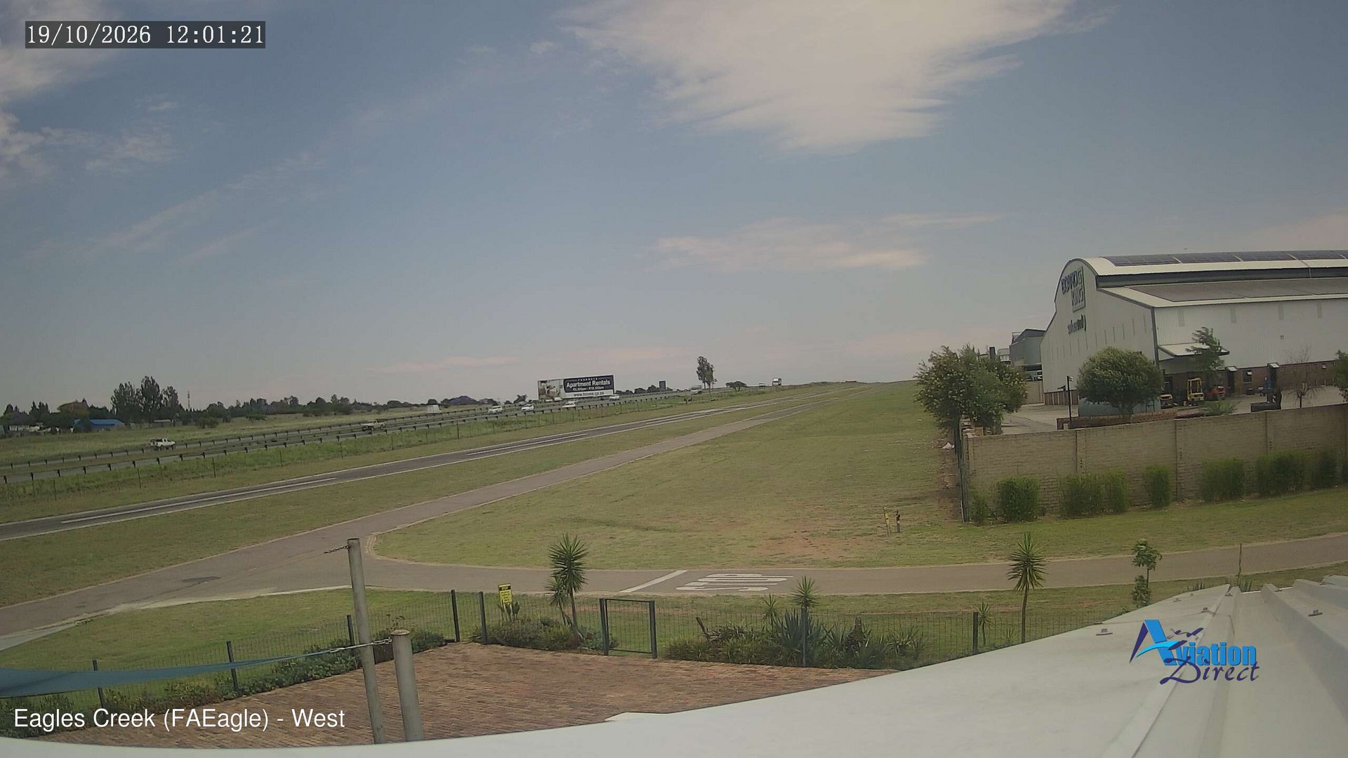 view from Eagles Creek - West on 2026-10-19