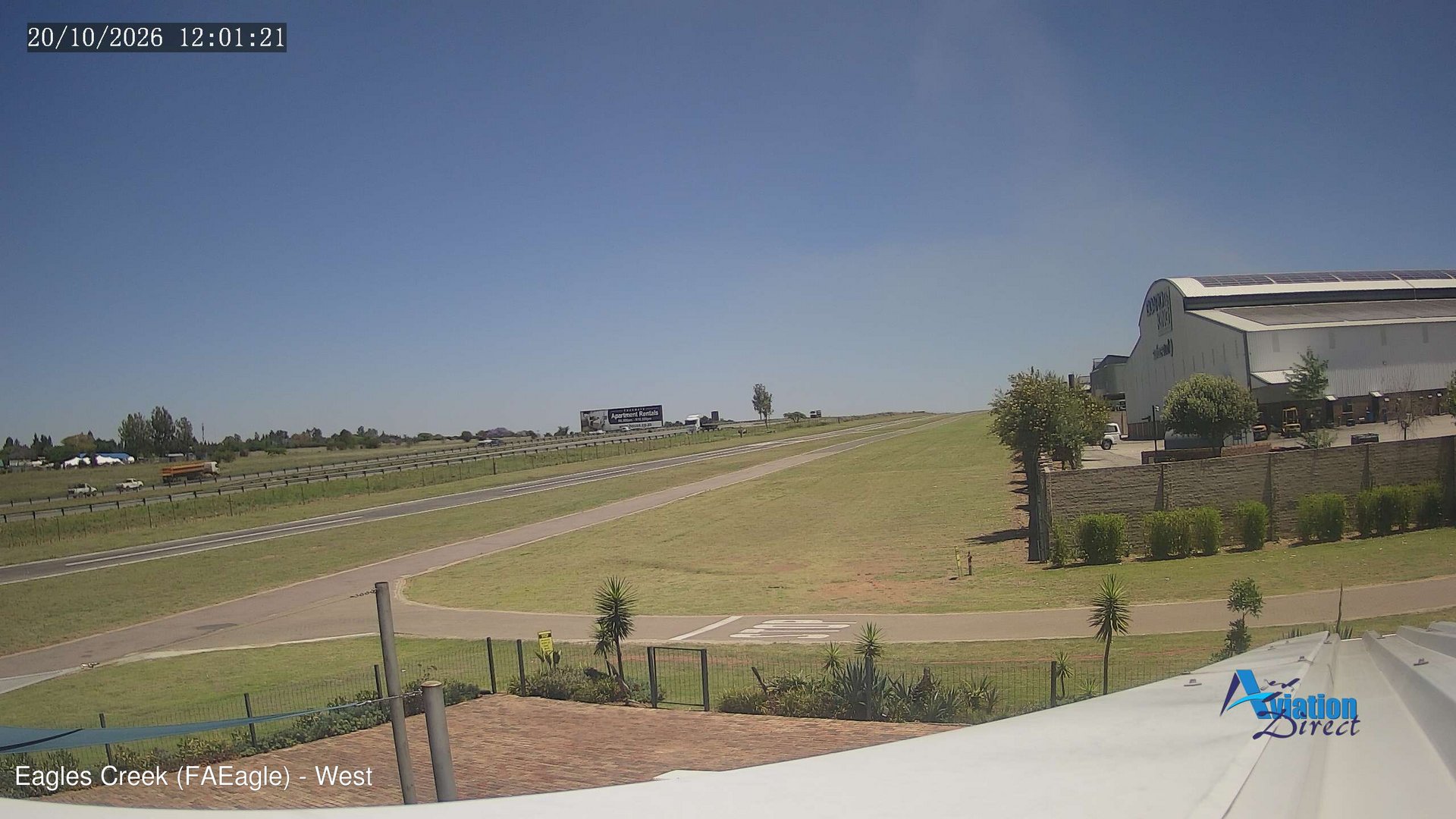 view from Eagles Creek - West on 2026-10-20