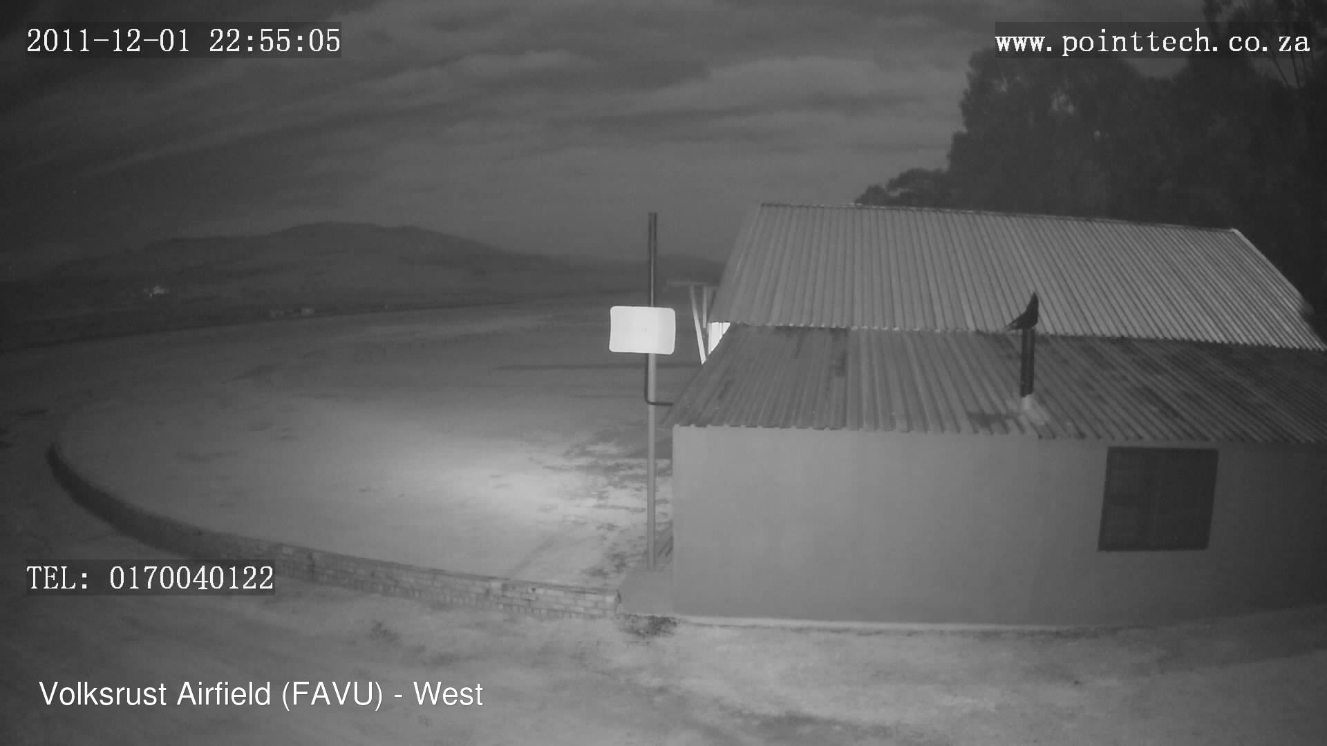 time-lapse frame, FAVU - West webcam