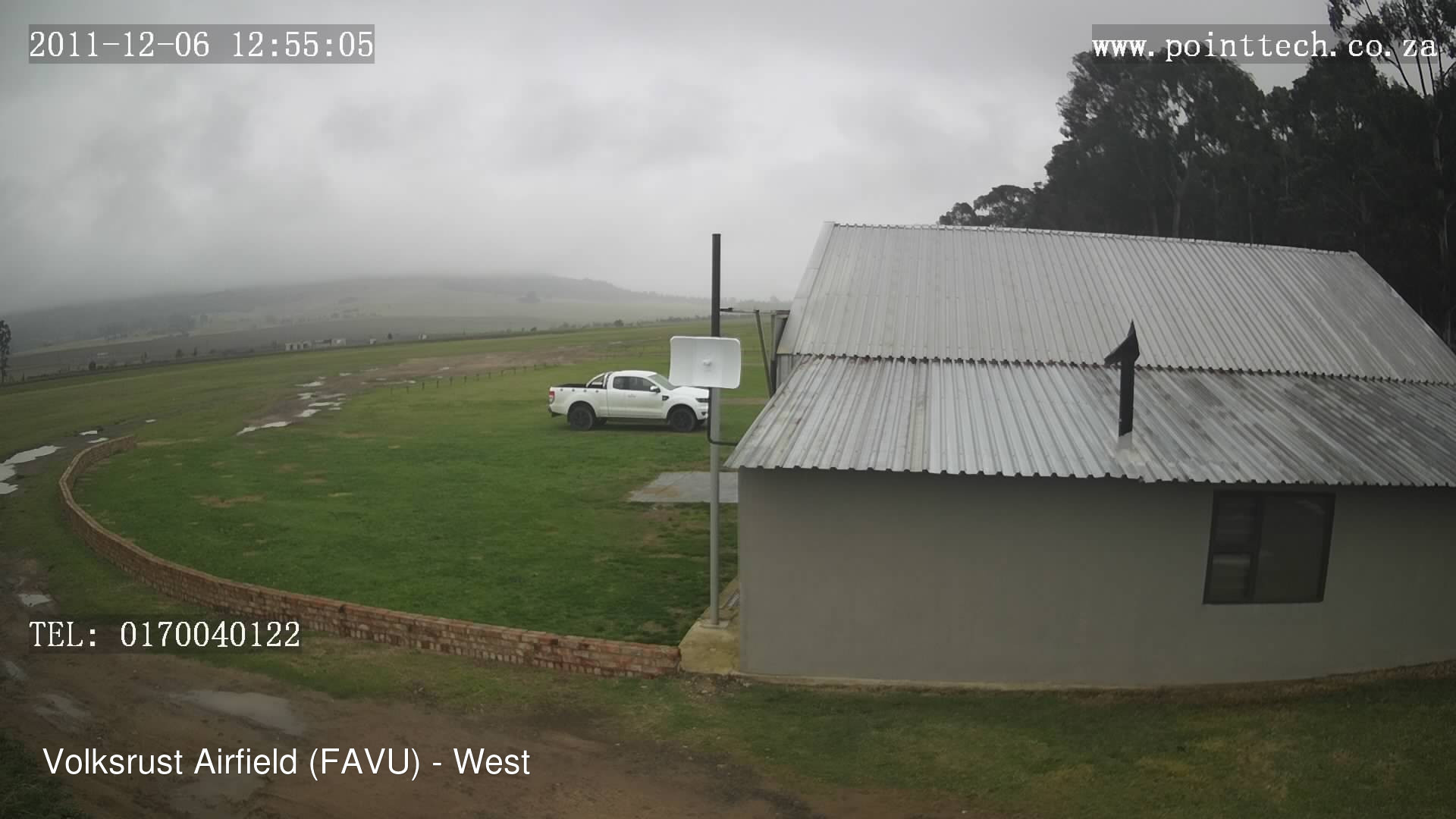 time-lapse frame, FAVU - West webcam