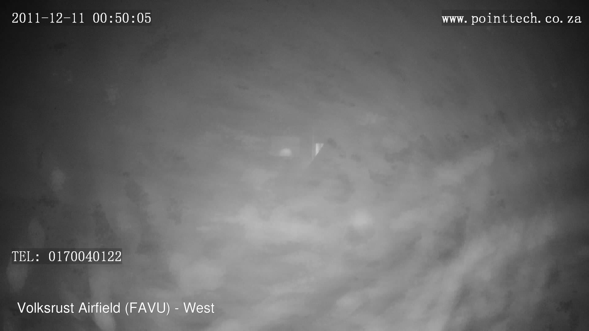 time-lapse frame, FAVU - West webcam