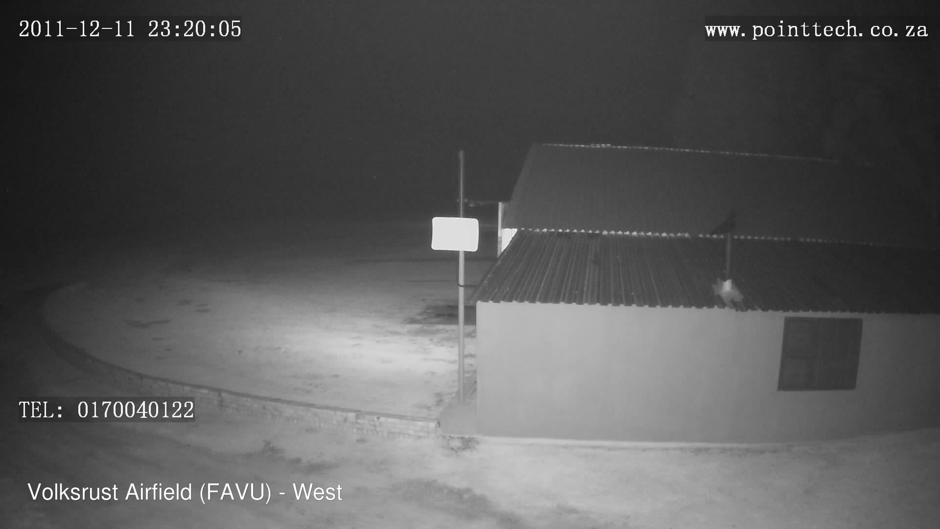 time-lapse frame, FAVU - West webcam