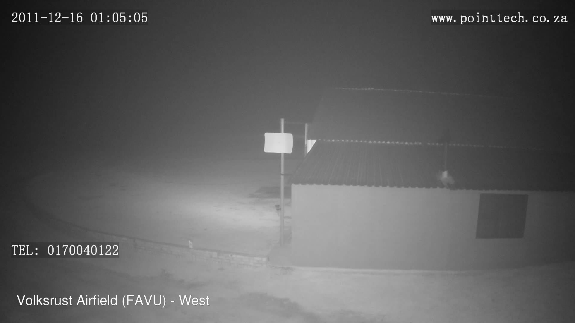 time-lapse frame, FAVU - West webcam