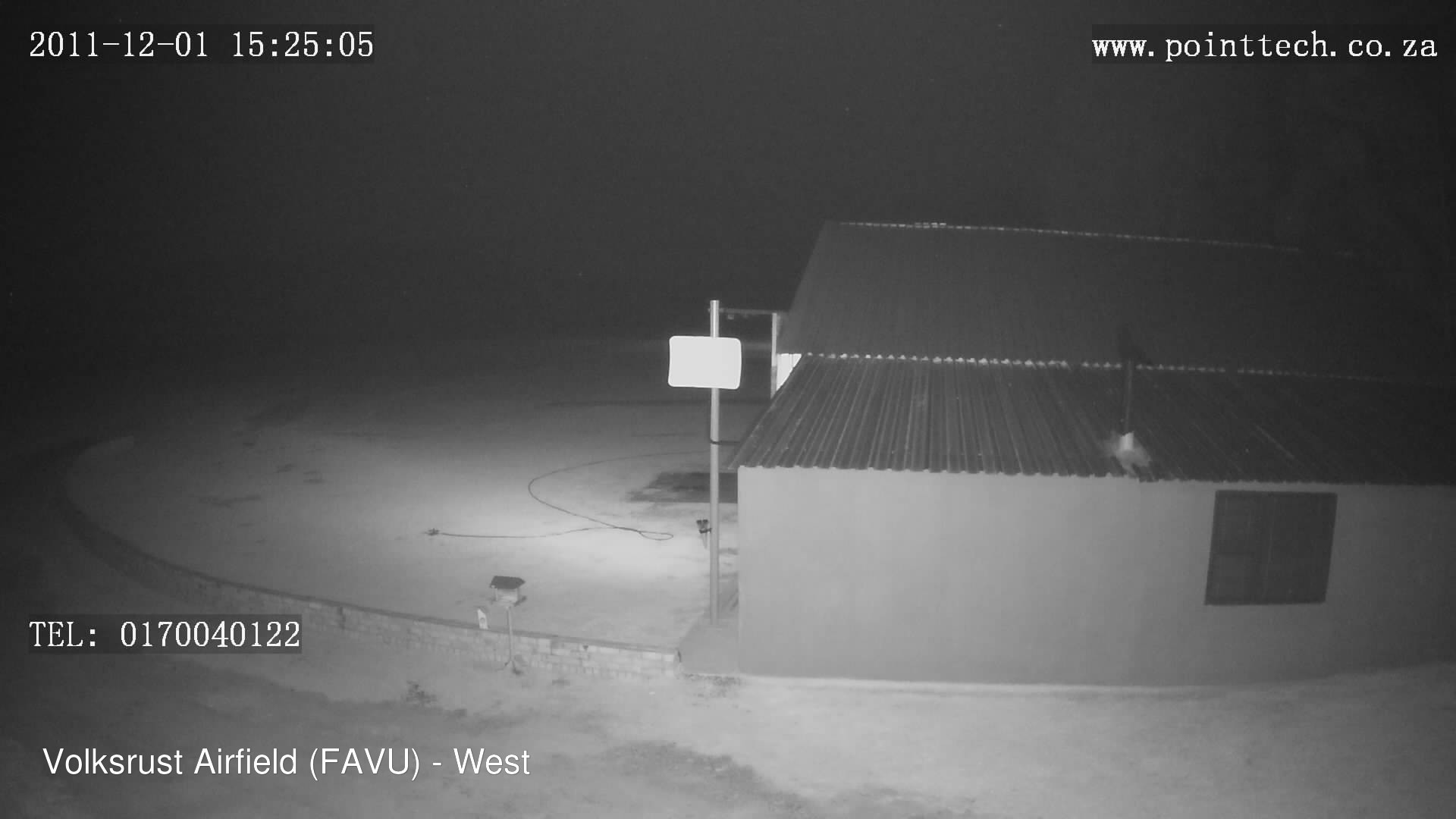 time-lapse frame, FAVU - West webcam