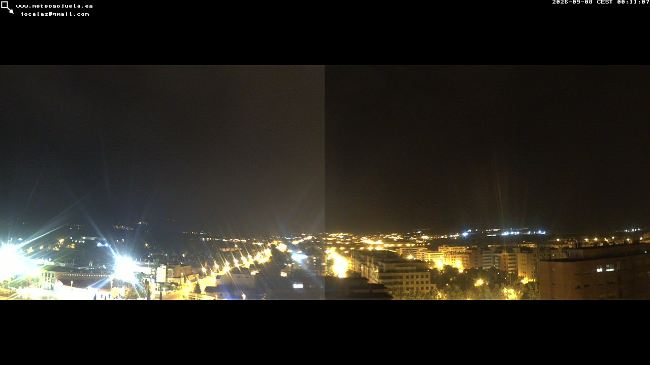 time-lapse frame, LOGROÑO SUR Iregua webcam