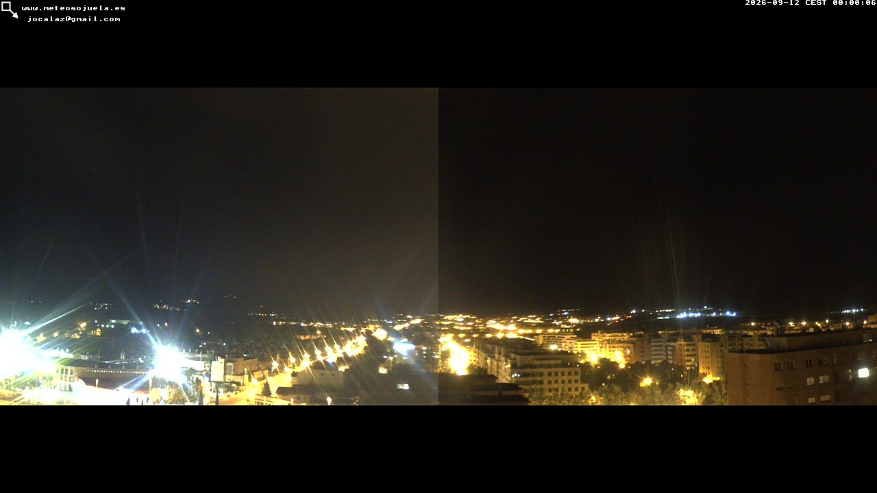 time-lapse frame, LOGROÑO SUR Iregua webcam