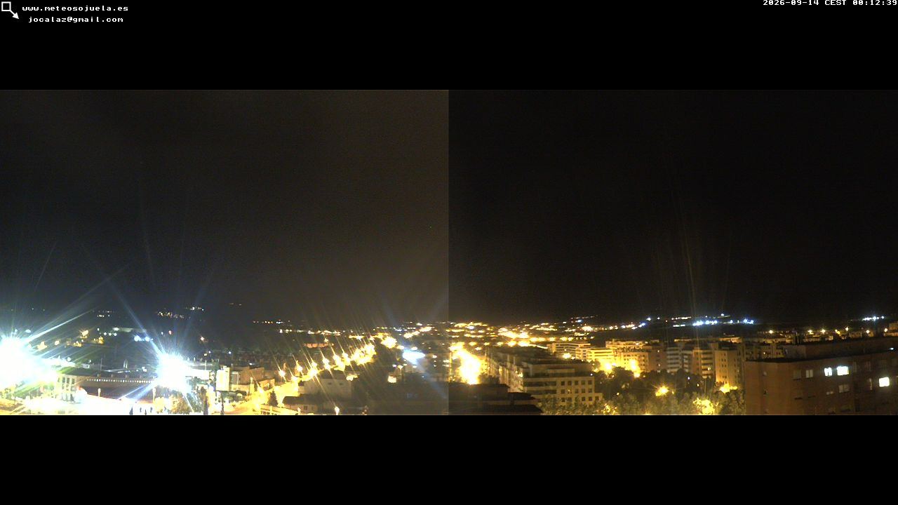 time-lapse frame, LOGROÑO SUR Iregua webcam