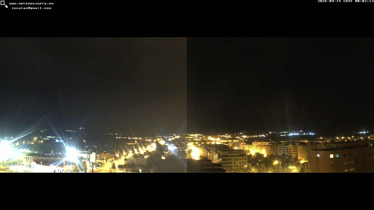 time-lapse frame, LOGROÑO SUR Iregua webcam