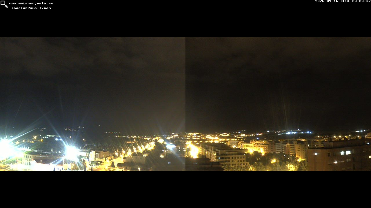 time-lapse frame, LOGROÑO SUR Iregua webcam