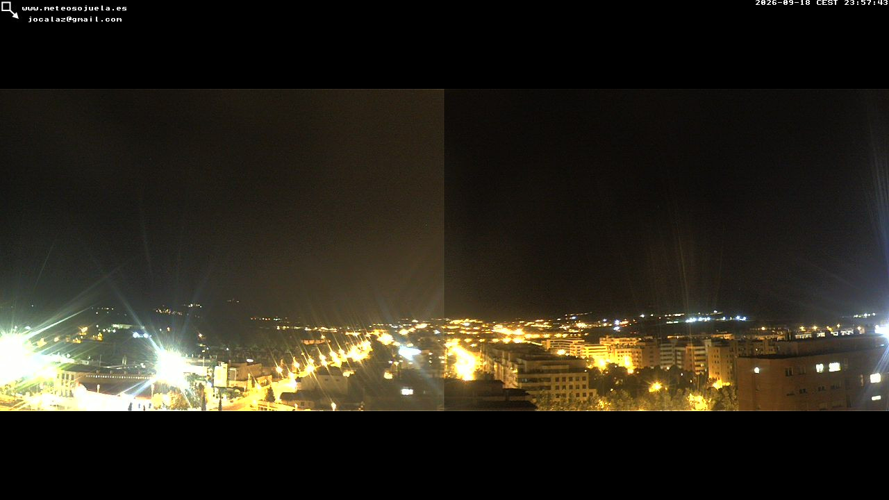 time-lapse frame, LOGROÑO SUR Iregua webcam