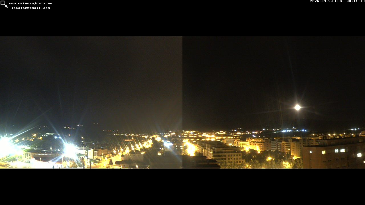 time-lapse frame, LOGROÑO SUR Iregua webcam