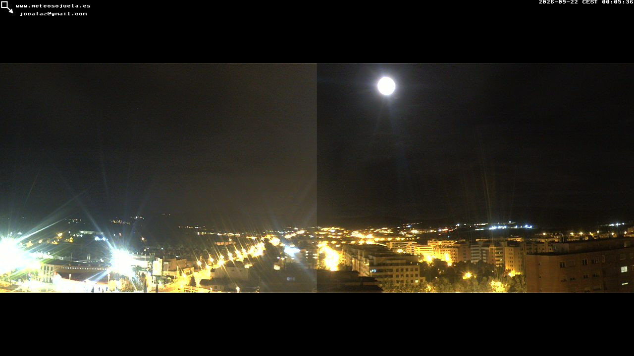 time-lapse frame, LOGROÑO SUR Iregua webcam