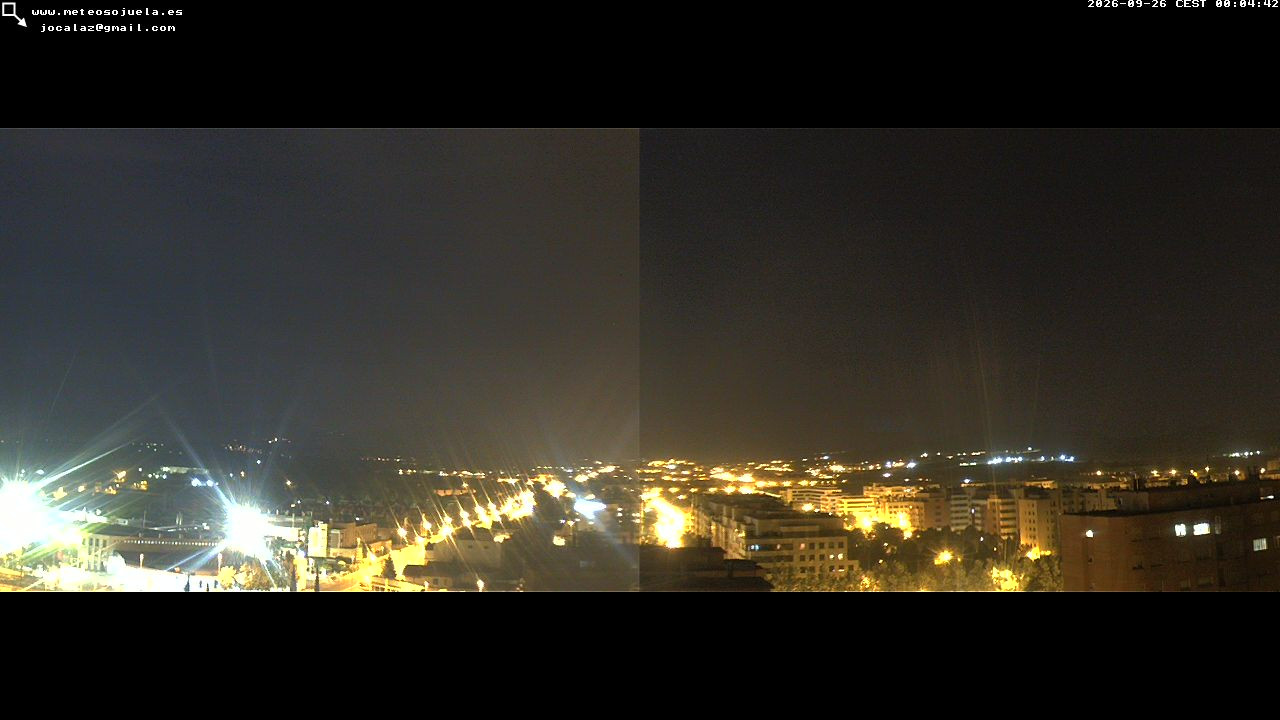 time-lapse frame, LOGROÑO SUR Iregua webcam