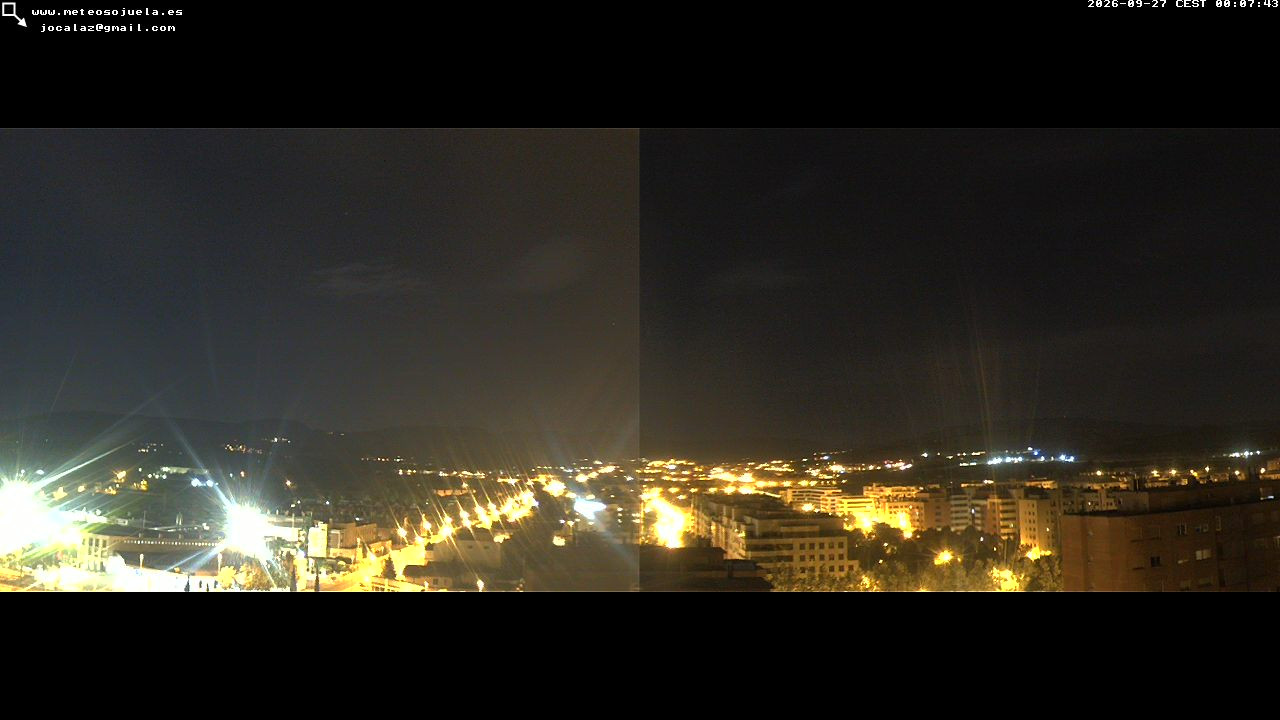 time-lapse frame, LOGROÑO SUR Iregua webcam