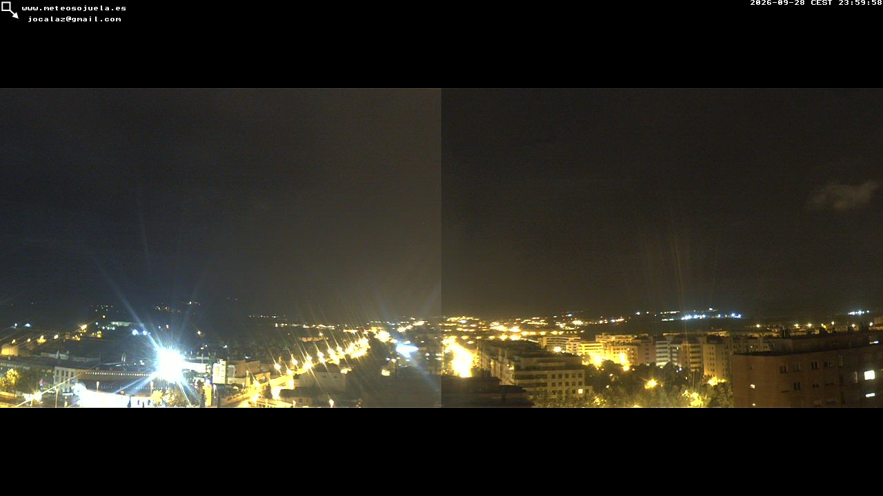 time-lapse frame, LOGROÑO SUR Iregua webcam