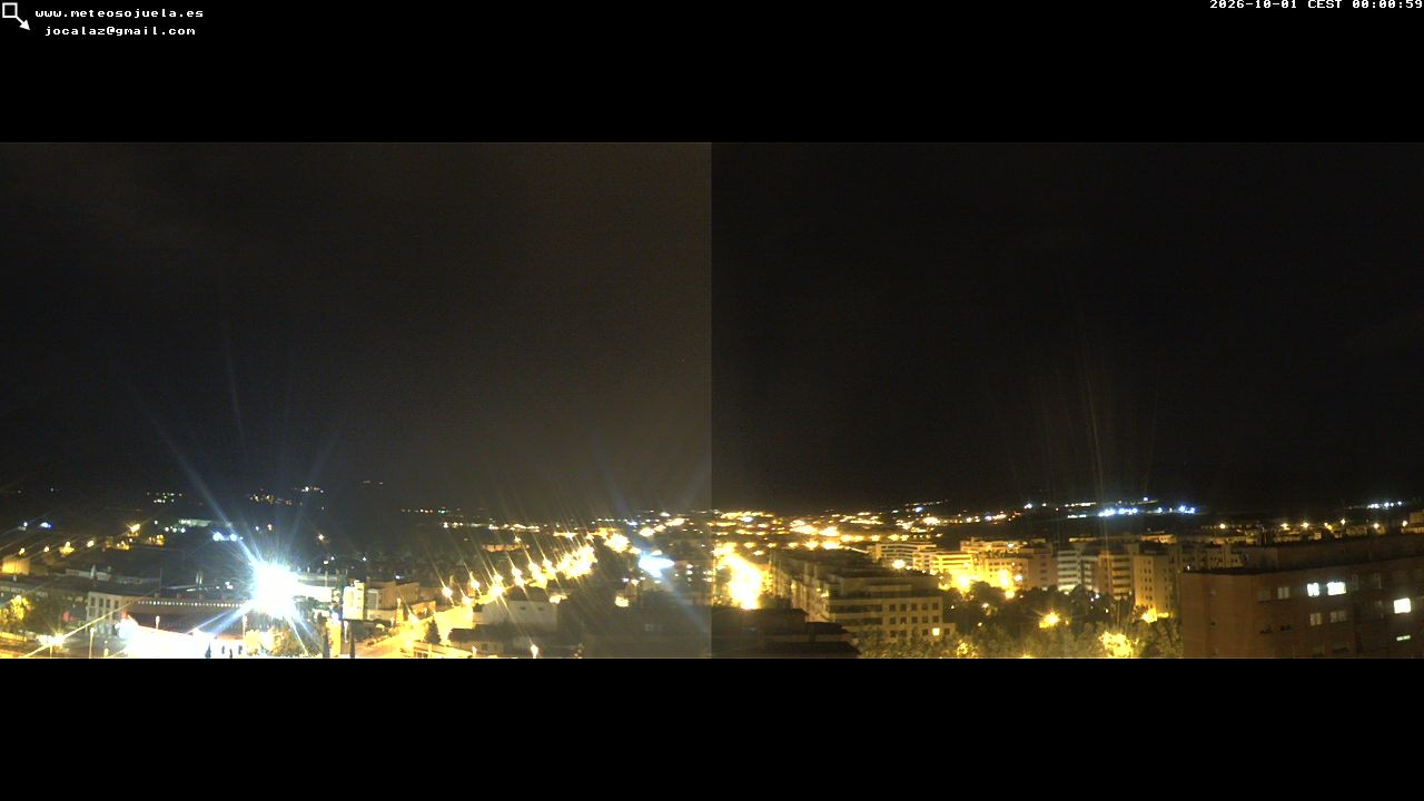time-lapse frame, LOGROÑO SUR Iregua webcam