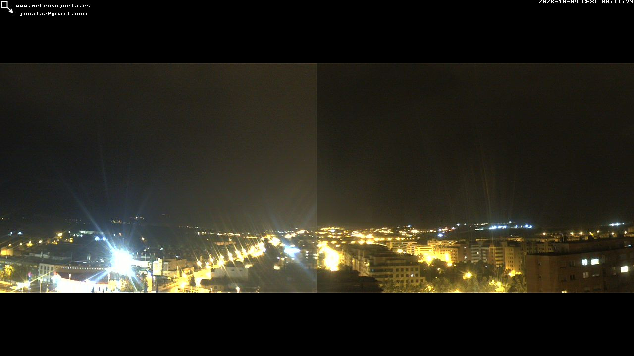 time-lapse frame, LOGROÑO SUR Iregua webcam