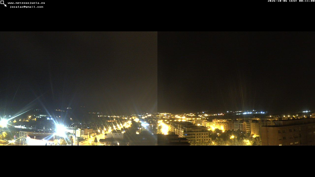 time-lapse frame, LOGROÑO SUR Iregua webcam