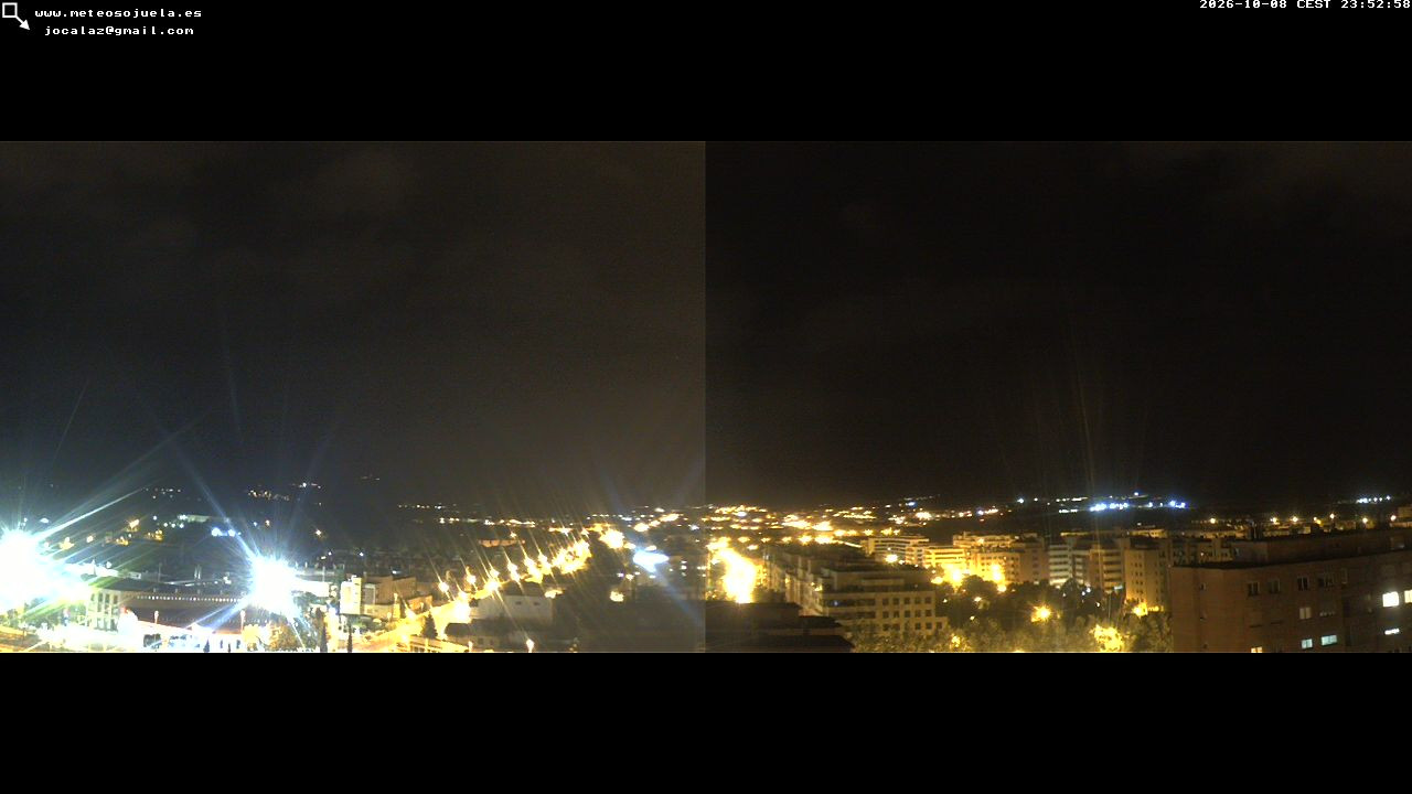 time-lapse frame, LOGROÑO SUR Iregua webcam