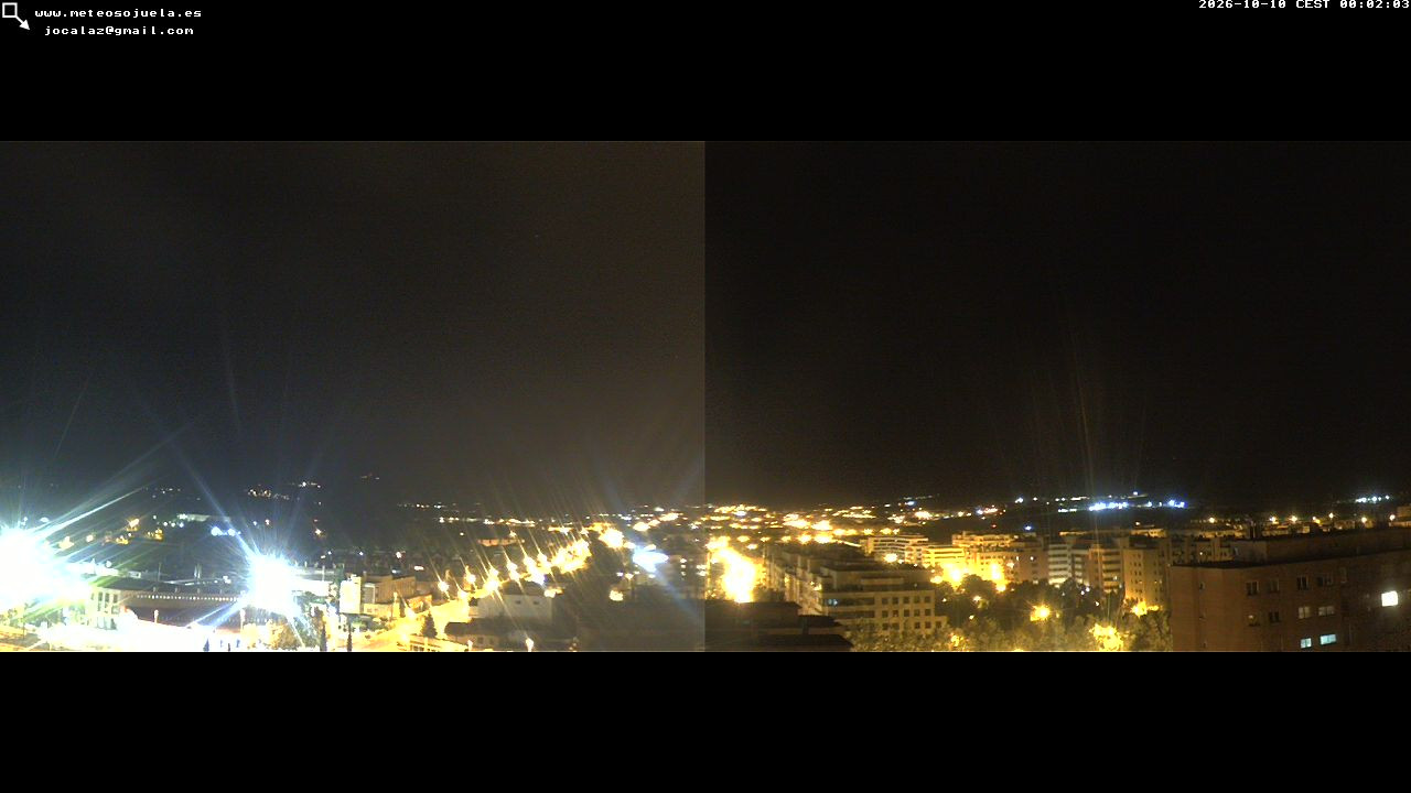 time-lapse frame, LOGROÑO SUR Iregua webcam
