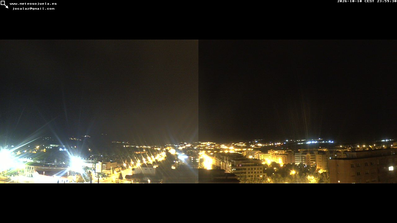 time-lapse frame, LOGROÑO SUR Iregua webcam