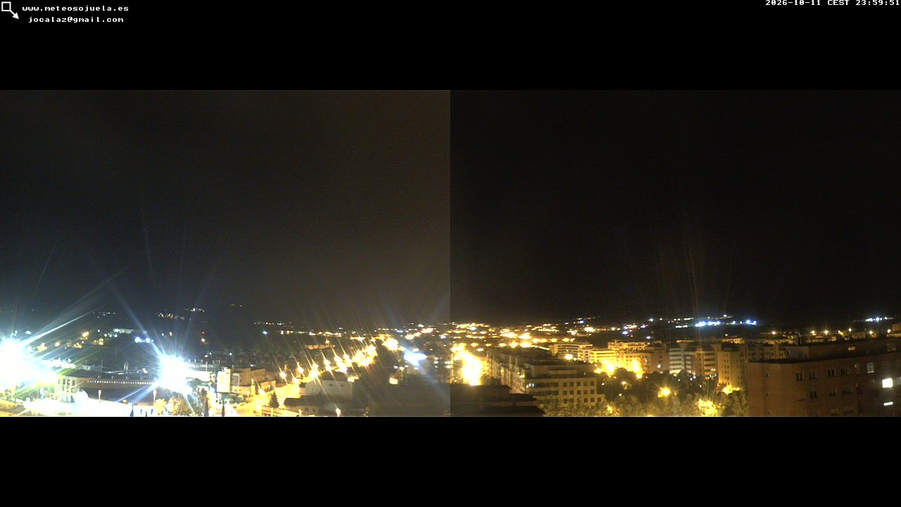 time-lapse frame, LOGROÑO SUR Iregua webcam