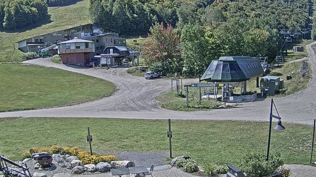 view from Sugarbush Bravo Lift on 2026-09-07