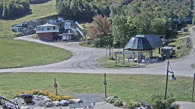 view from Sugarbush Bravo Lift on 2026-09-11