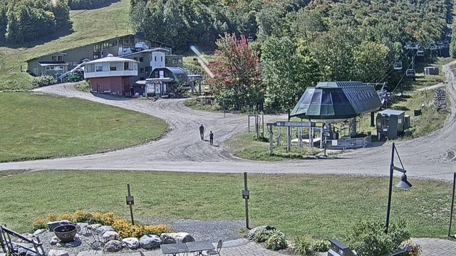 view from Sugarbush Bravo Lift on 2026-09-12