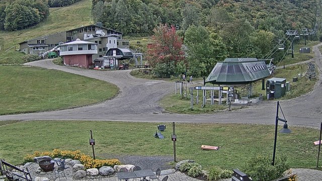 view from Sugarbush Bravo Lift on 2026-09-13