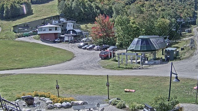 view from Sugarbush Bravo Lift on 2026-09-15