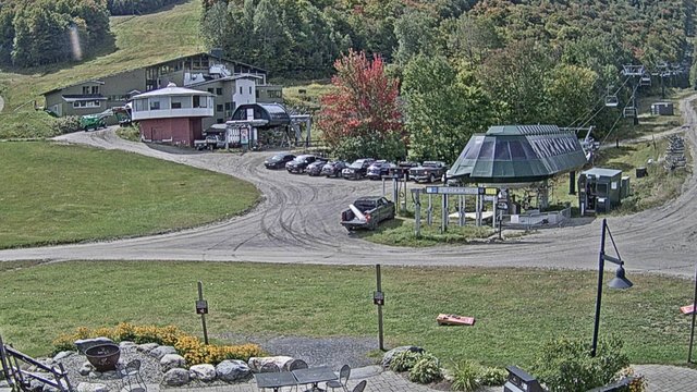 view from Sugarbush Bravo Lift on 2026-09-16