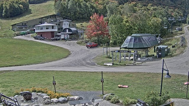 view from Sugarbush Bravo Lift on 2026-09-18
