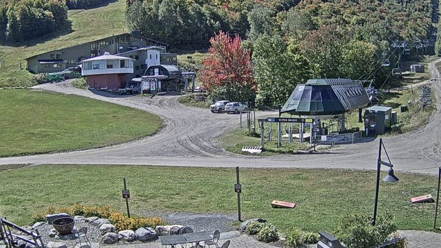 view from Sugarbush Bravo Lift on 2026-09-19