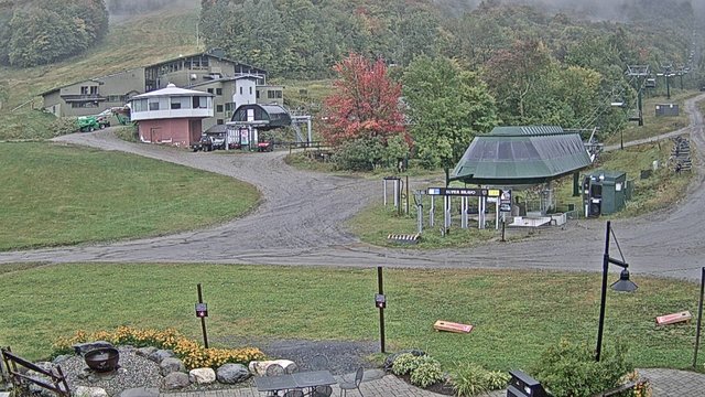 view from Sugarbush Bravo Lift on 2026-09-20