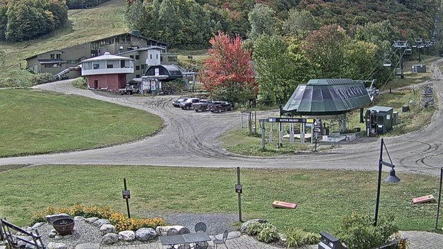 view from Sugarbush Bravo Lift on 2026-09-21