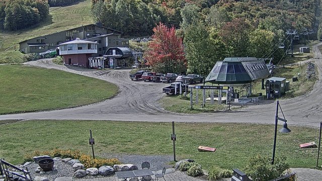 view from Sugarbush Bravo Lift on 2026-09-22