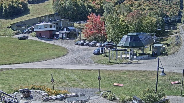 view from Sugarbush Bravo Lift on 2026-09-23