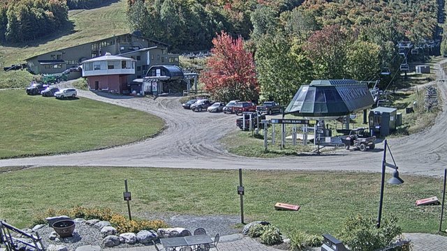 view from Sugarbush Bravo Lift on 2026-09-24