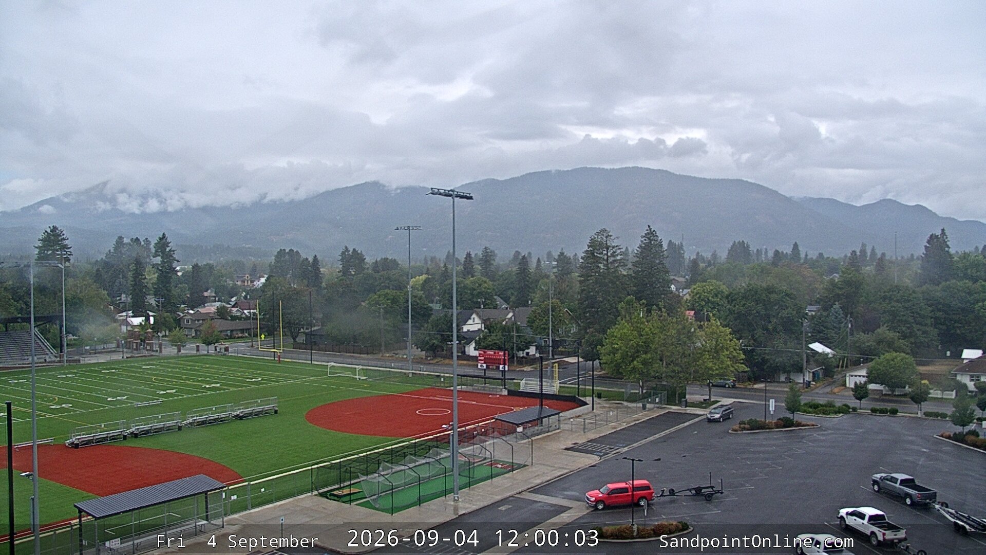 view from Sandpoint Online - Schweitzer Mountain on 2026-09-04