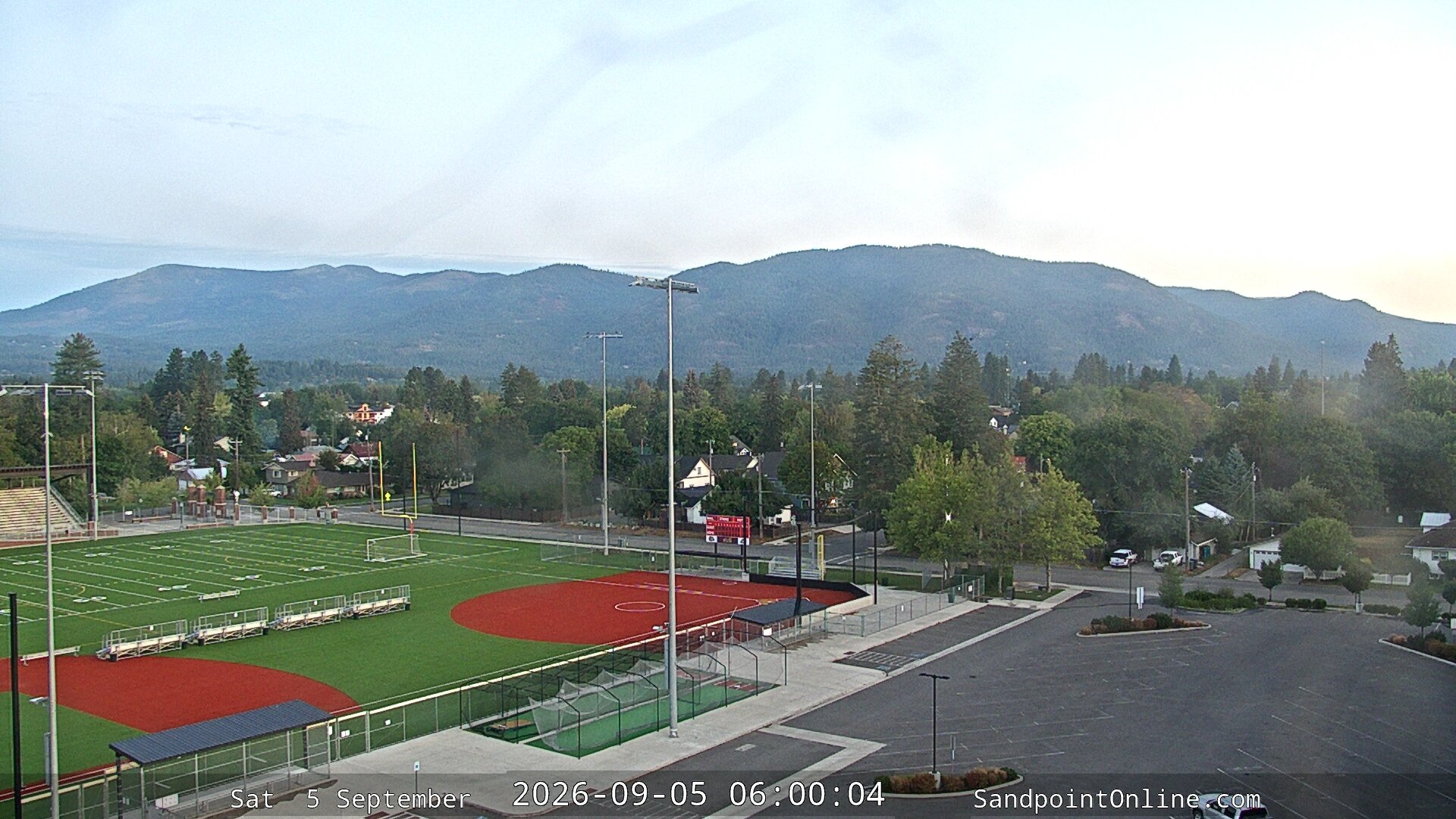 time-lapse frame, Sandpoint Online - Schweitzer Mountain webcam