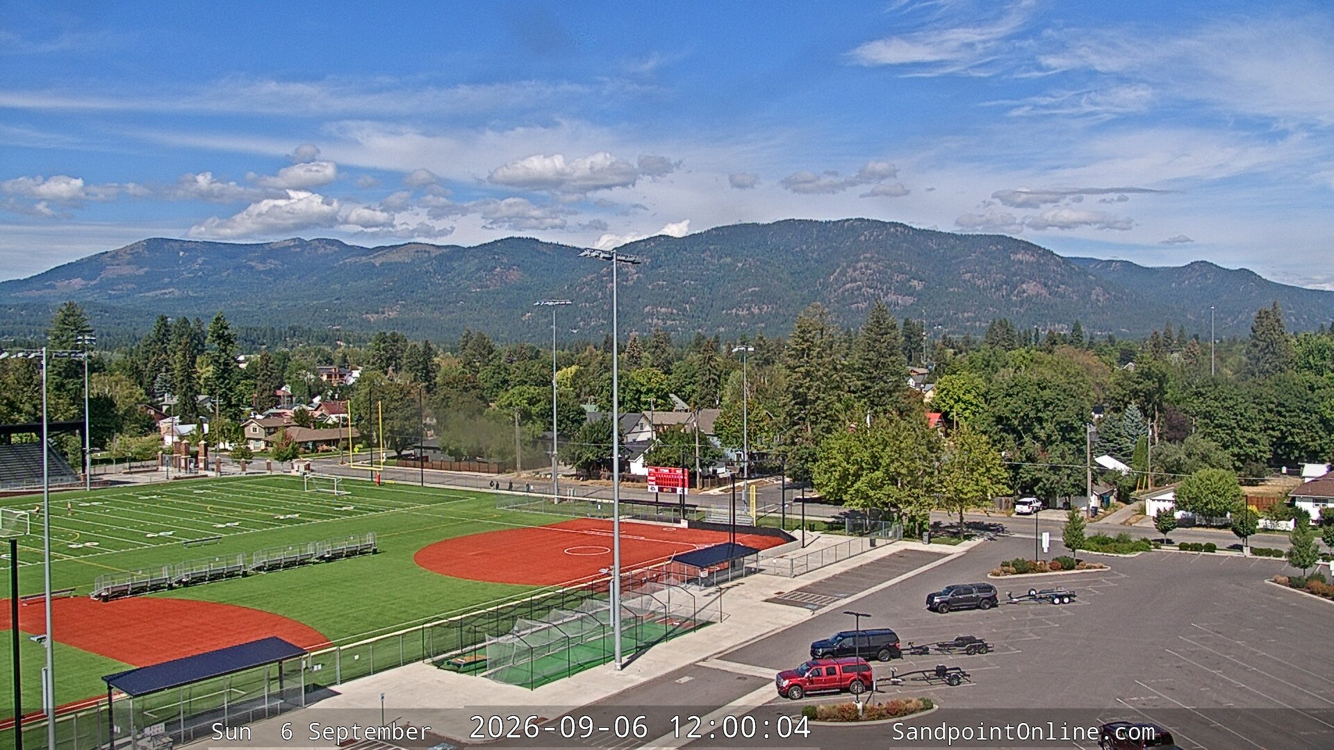 view from Sandpoint Online - Schweitzer Mountain on 2026-09-06