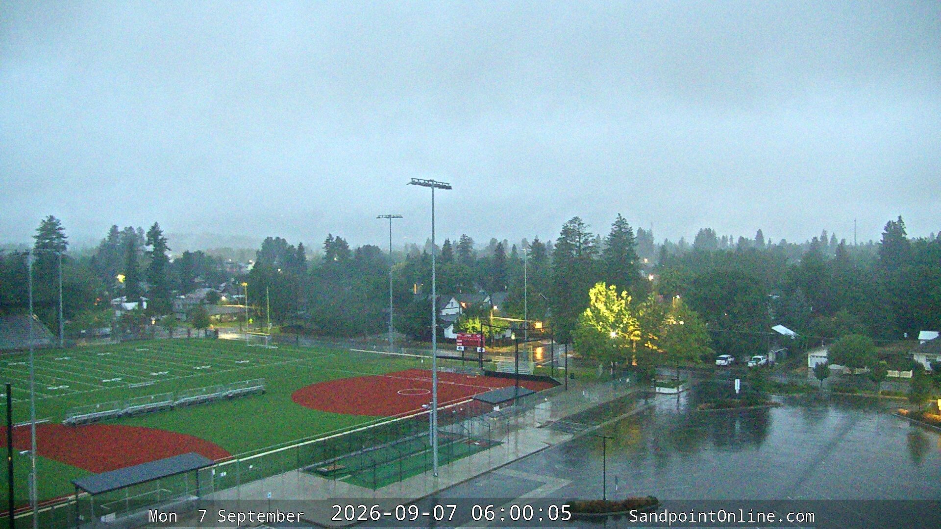 time-lapse frame, Sandpoint Online - Schweitzer Mountain webcam